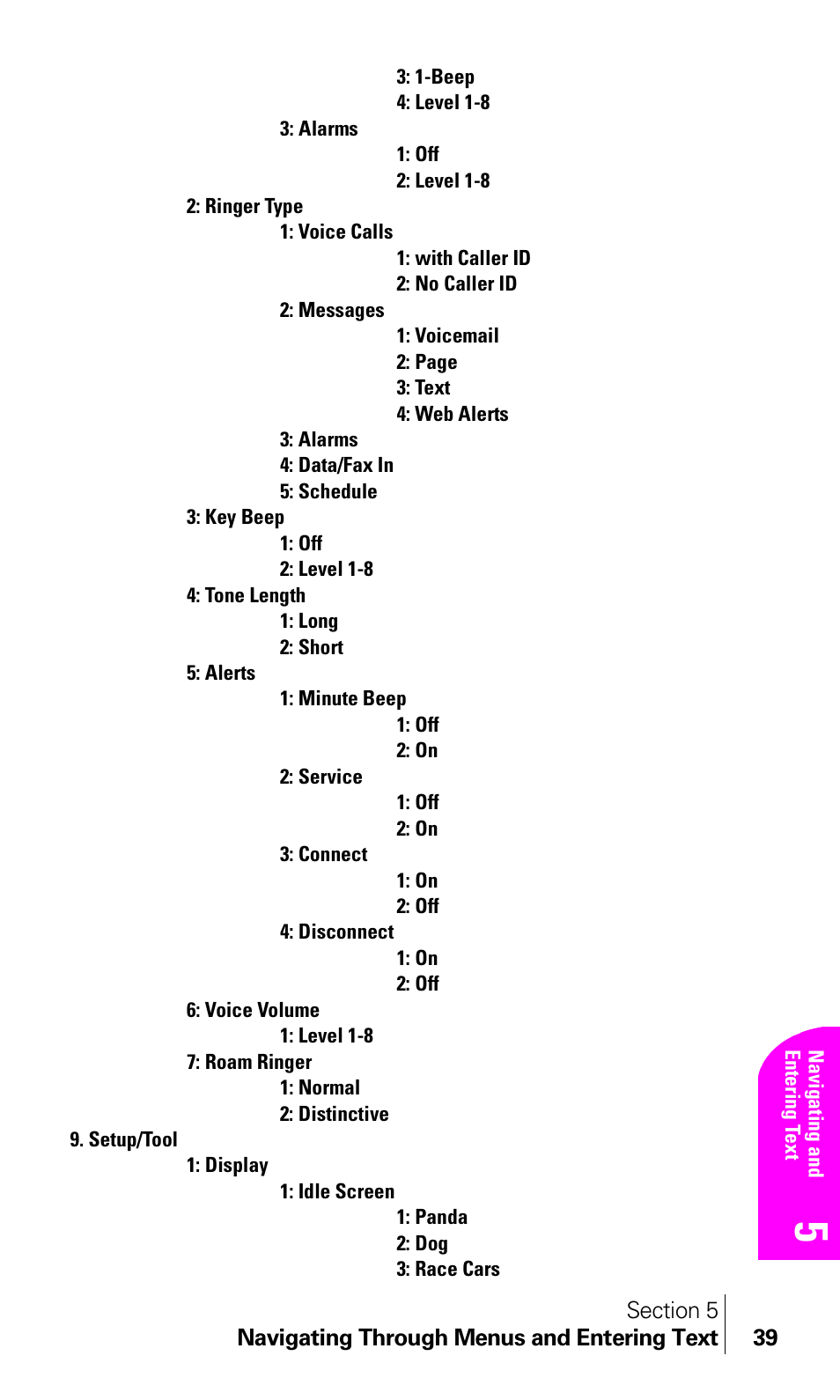 Samsung A460 User Manual | Page 41 / 129