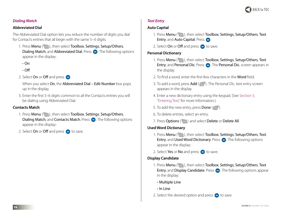 Samsung DM-S105 User Manual | Page 79 / 99