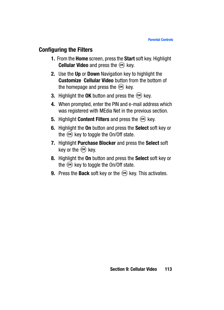 Samsung SGH-i607 User Manual | Page 113 / 223