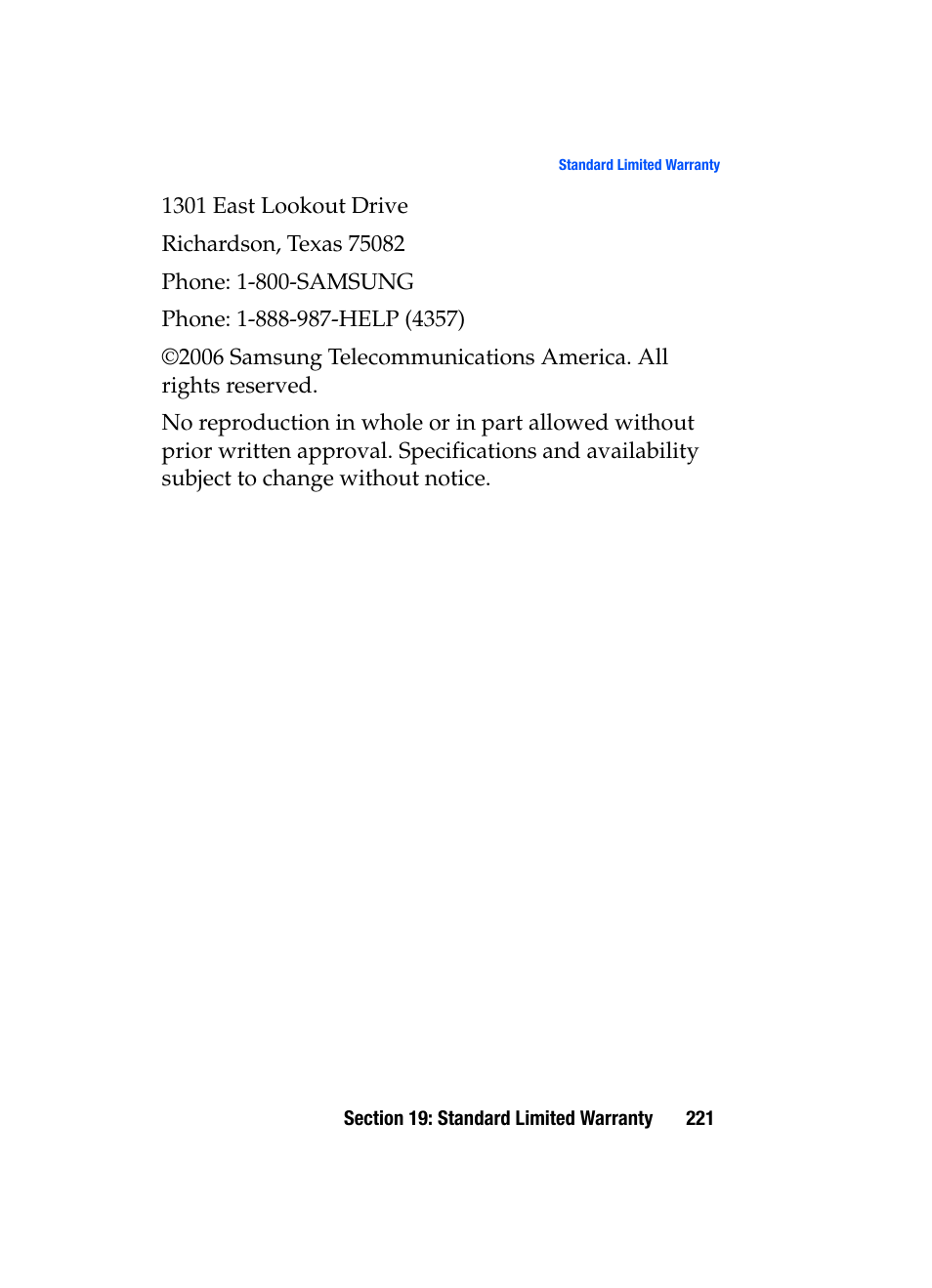 Samsung SGH-i607 User Manual | Page 221 / 223