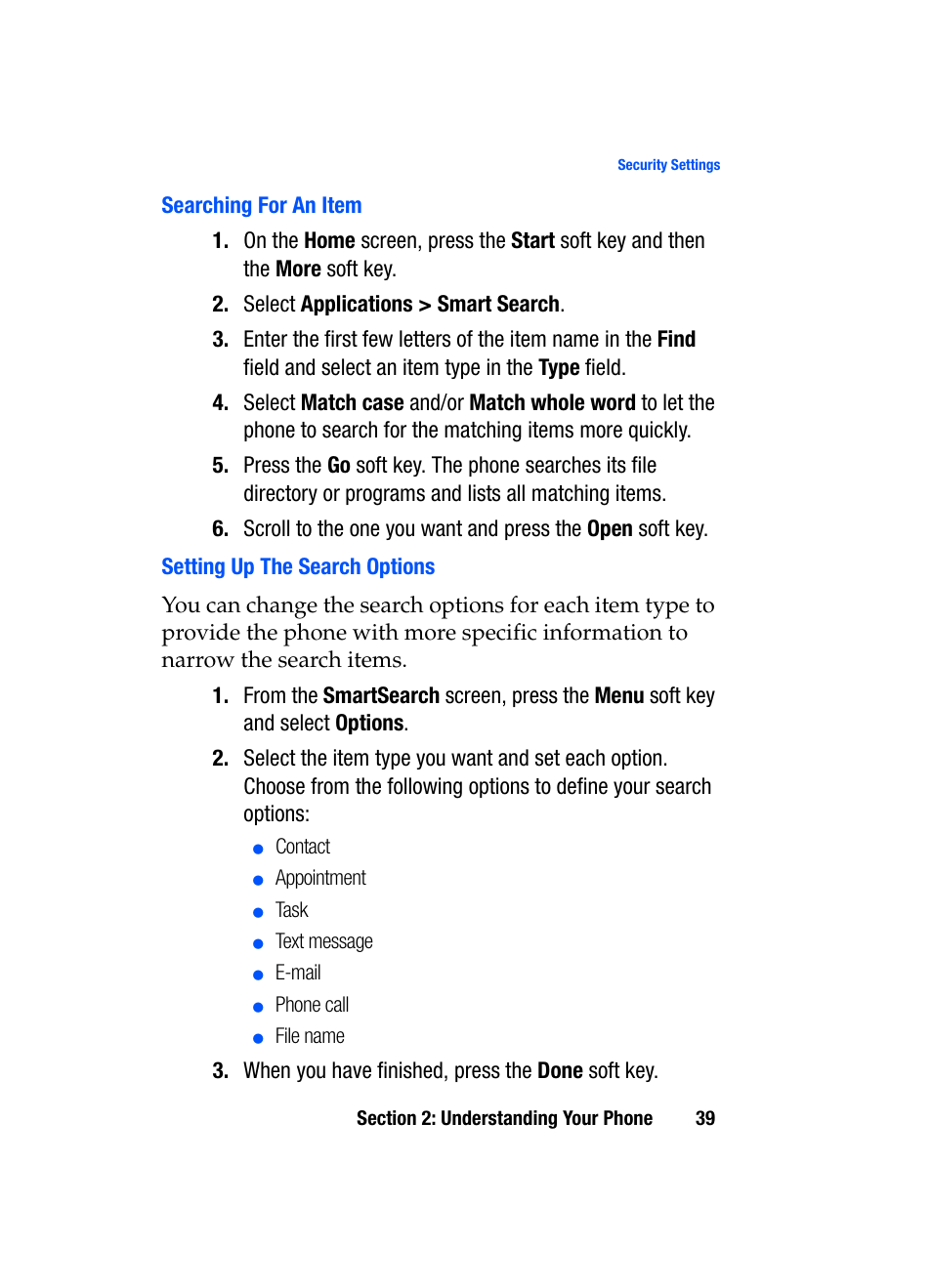 Samsung SGH-i607 User Manual | Page 39 / 223