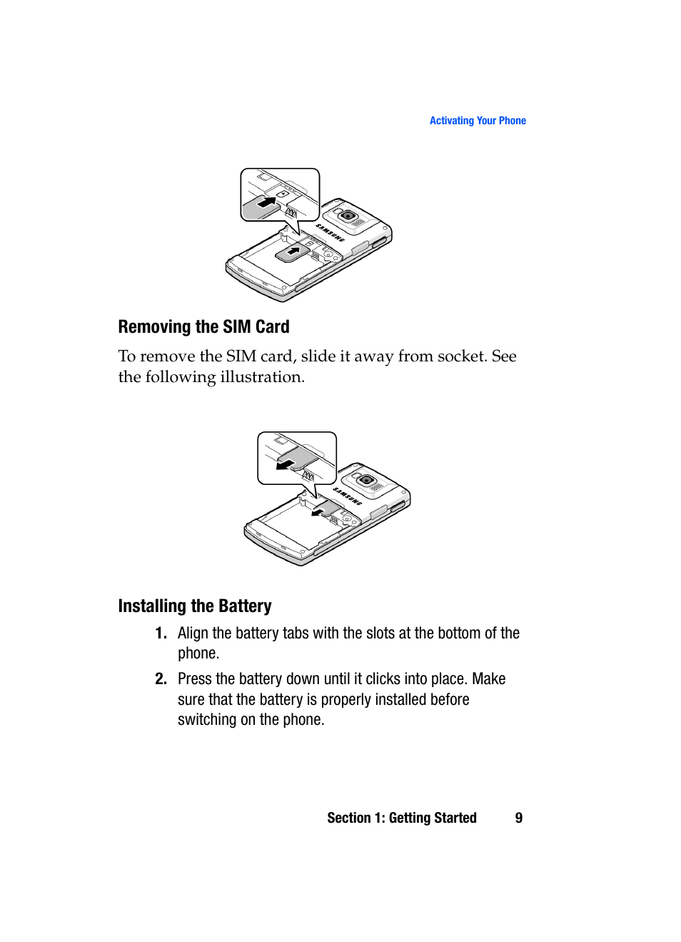 Samsung SGH-i607 User Manual | Page 9 / 223