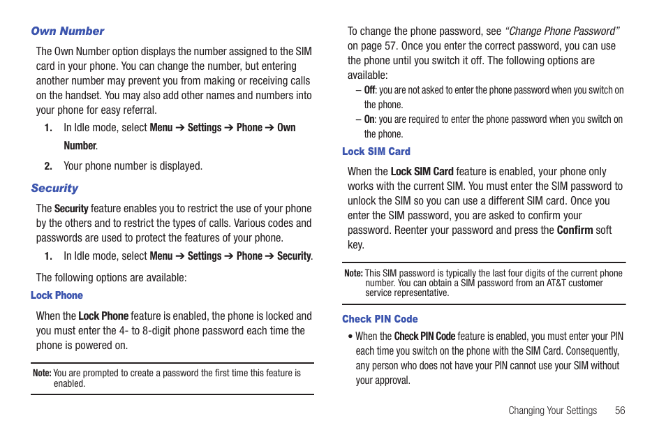 Samsung Evergreen a667 User Manual | Page 61 / 153
