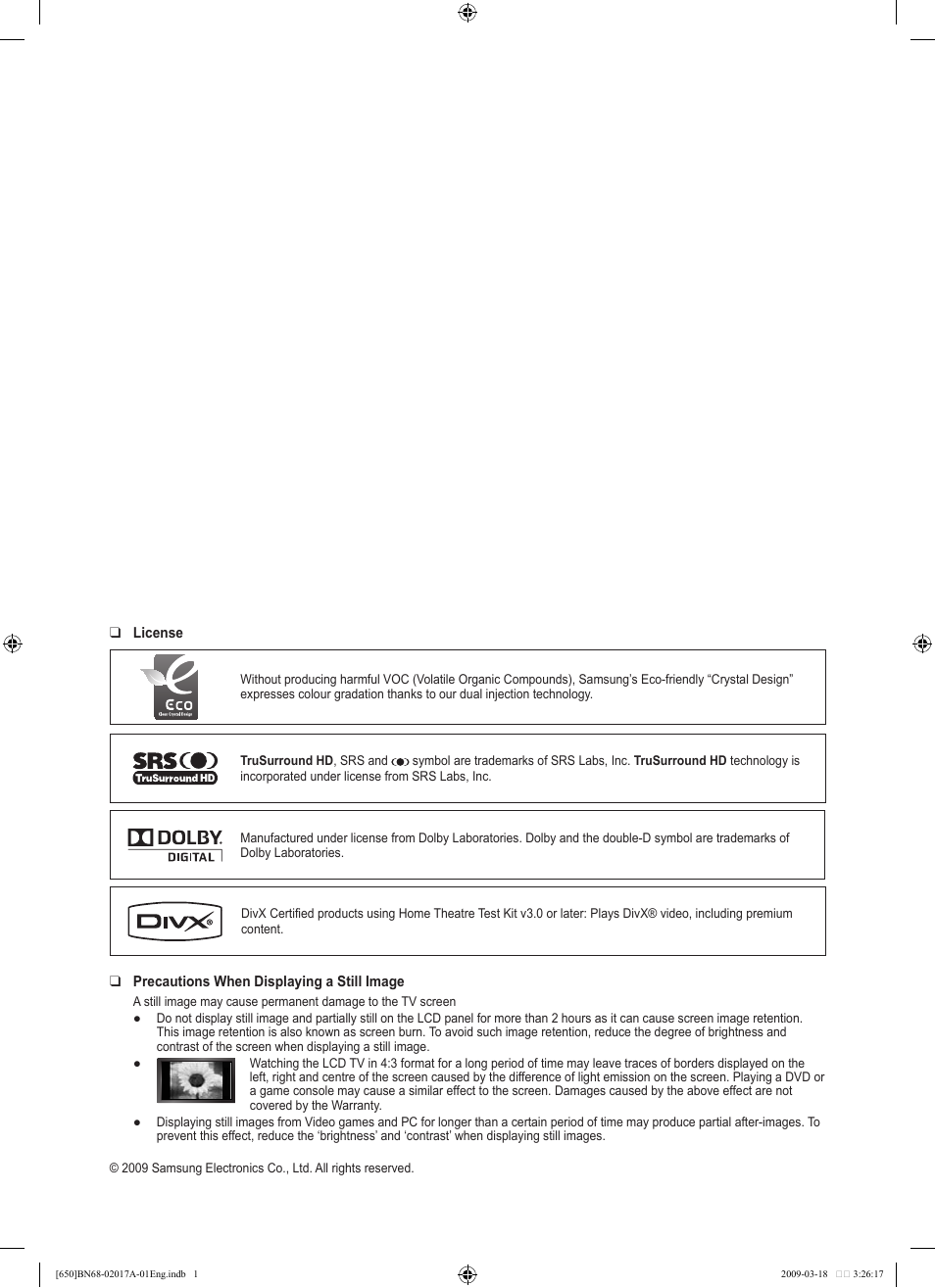 Samsung BN68-02017A-01 User Manual | Page 2 / 83