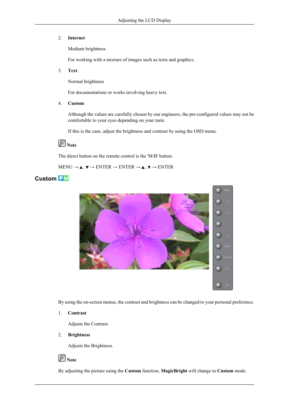 Custom | Samsung 400UXN User Manual | Page 61 / 127