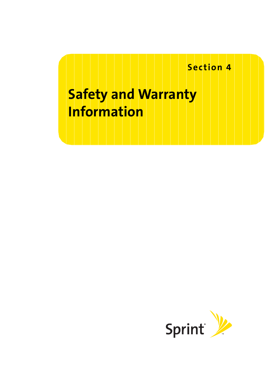 Safety and warranty information, Section 4: safety and warranty information | Samsung A420 User Manual | Page 145 / 164