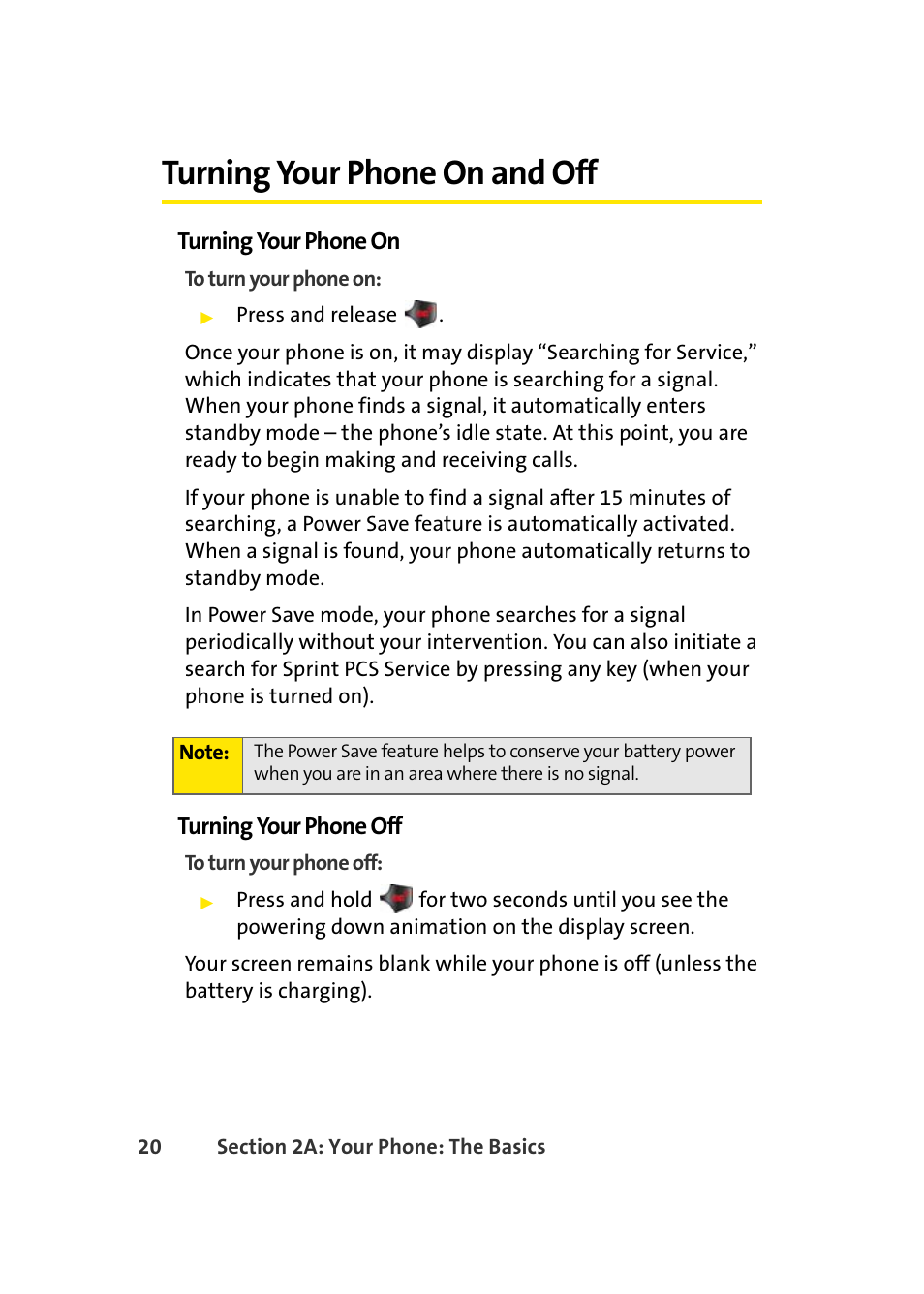 Turning your phone on and off | Samsung A420 User Manual | Page 36 / 164