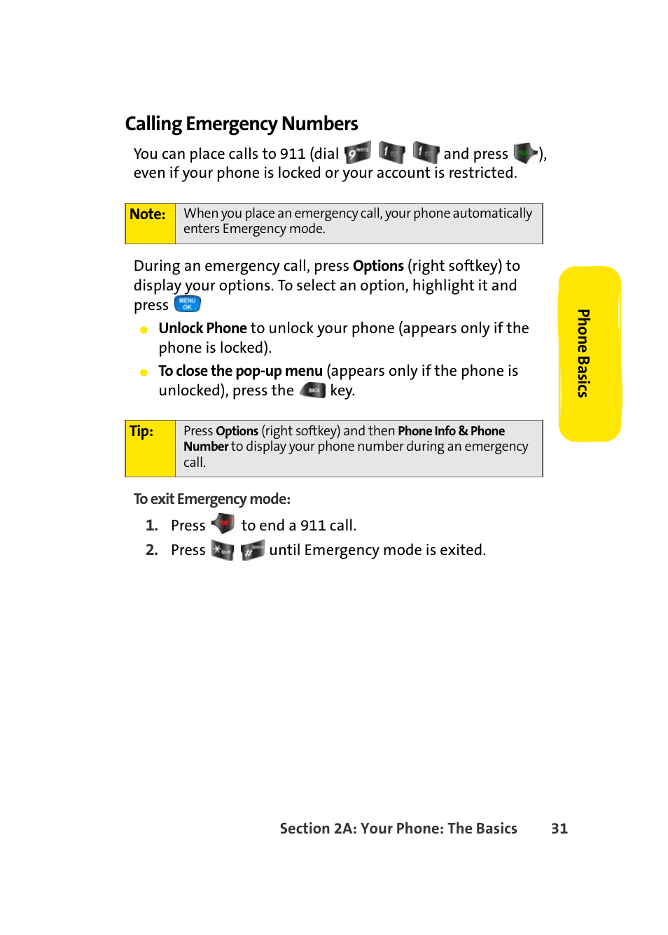 Calling emergency numbers | Samsung A420 User Manual | Page 47 / 164