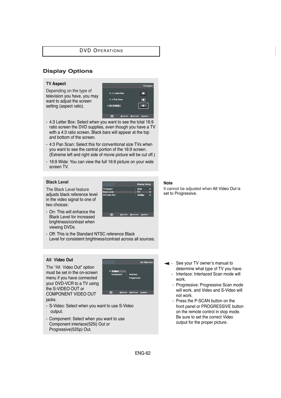 Samsung DVD-V5650 User Manual | Page 62 / 92
