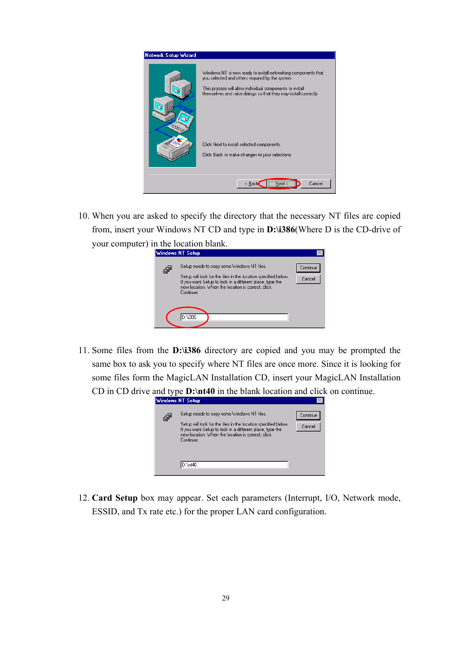 Samsung SWL-2100N User Manual | Page 29 / 75