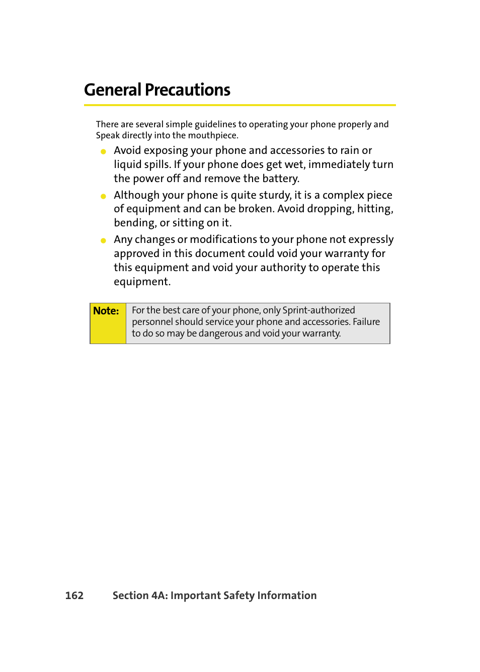General precautions | Samsung A580 User Manual | Page 180 / 197