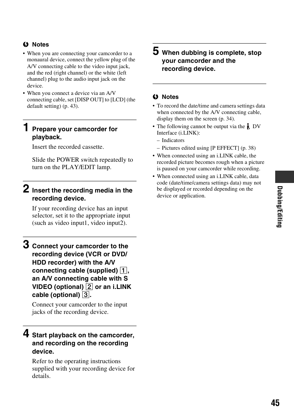 Sony DCR-HC52 User Manual | Page 45 / 88