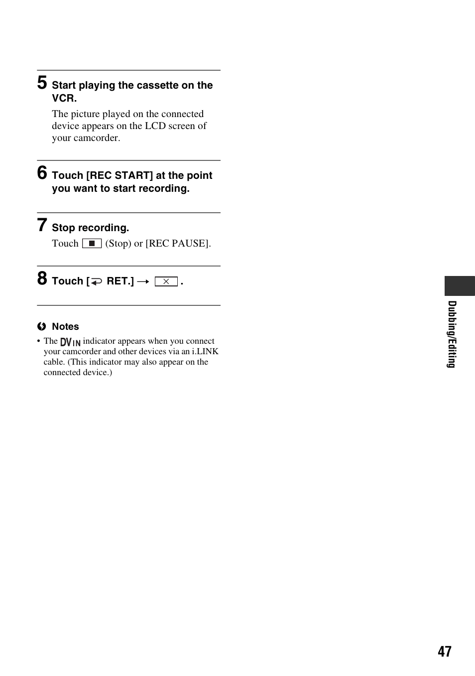 Sony DCR-HC52 User Manual | Page 47 / 88