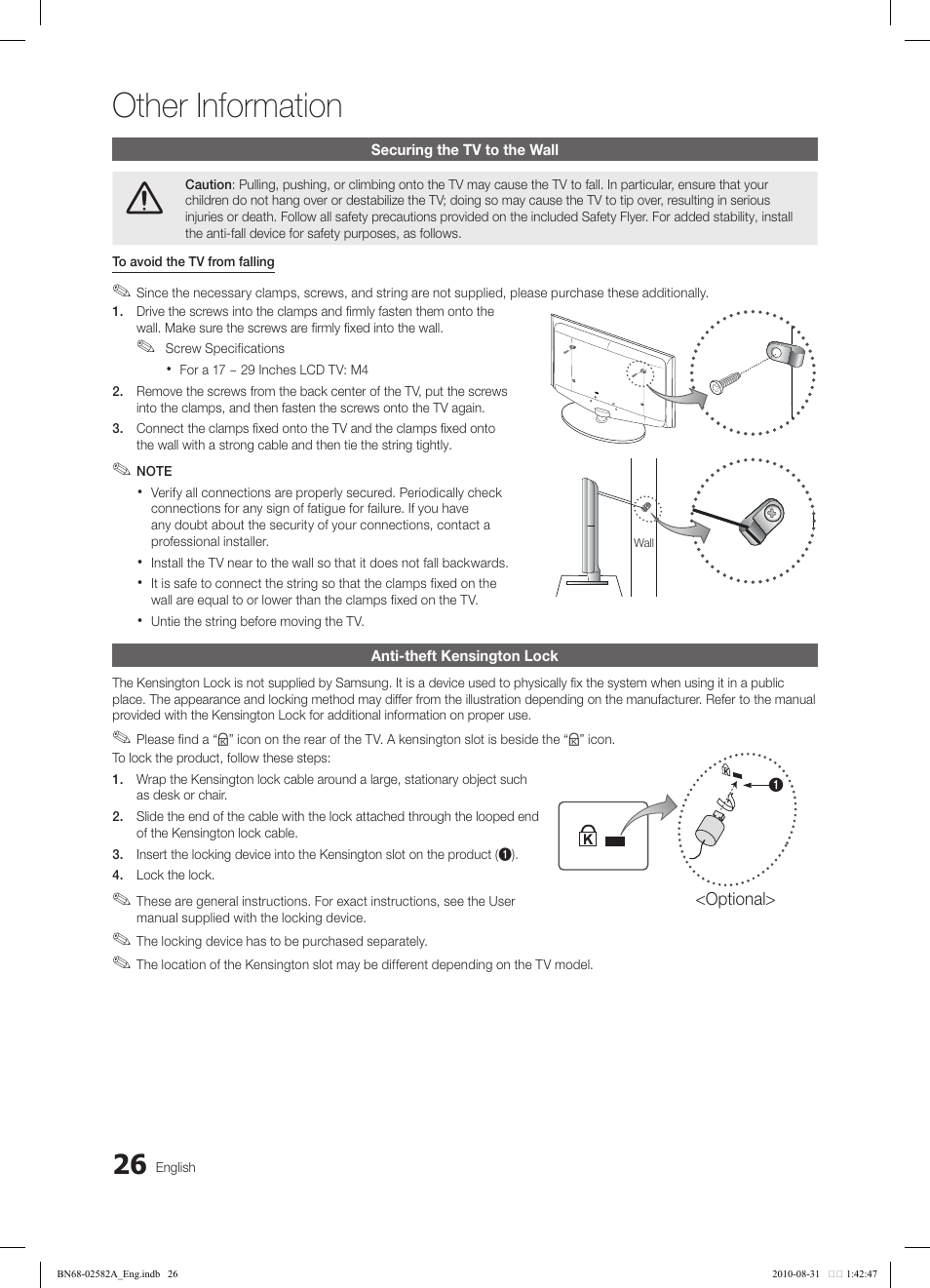 Other information | Samsung 350 User Manual | Page 26 / 33