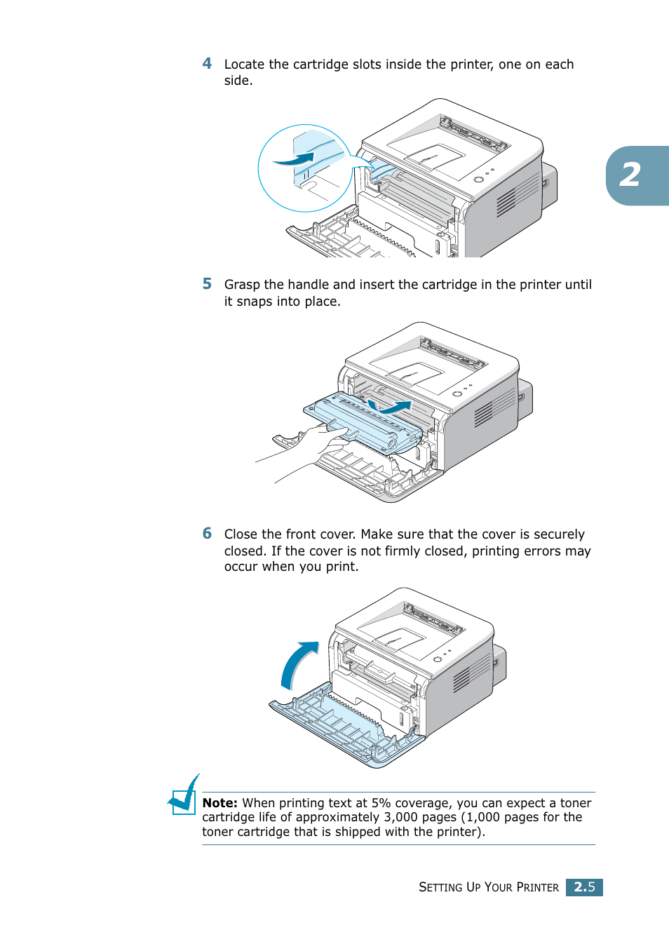 Samsung ML 1740 User Manual | Page 22 / 150
