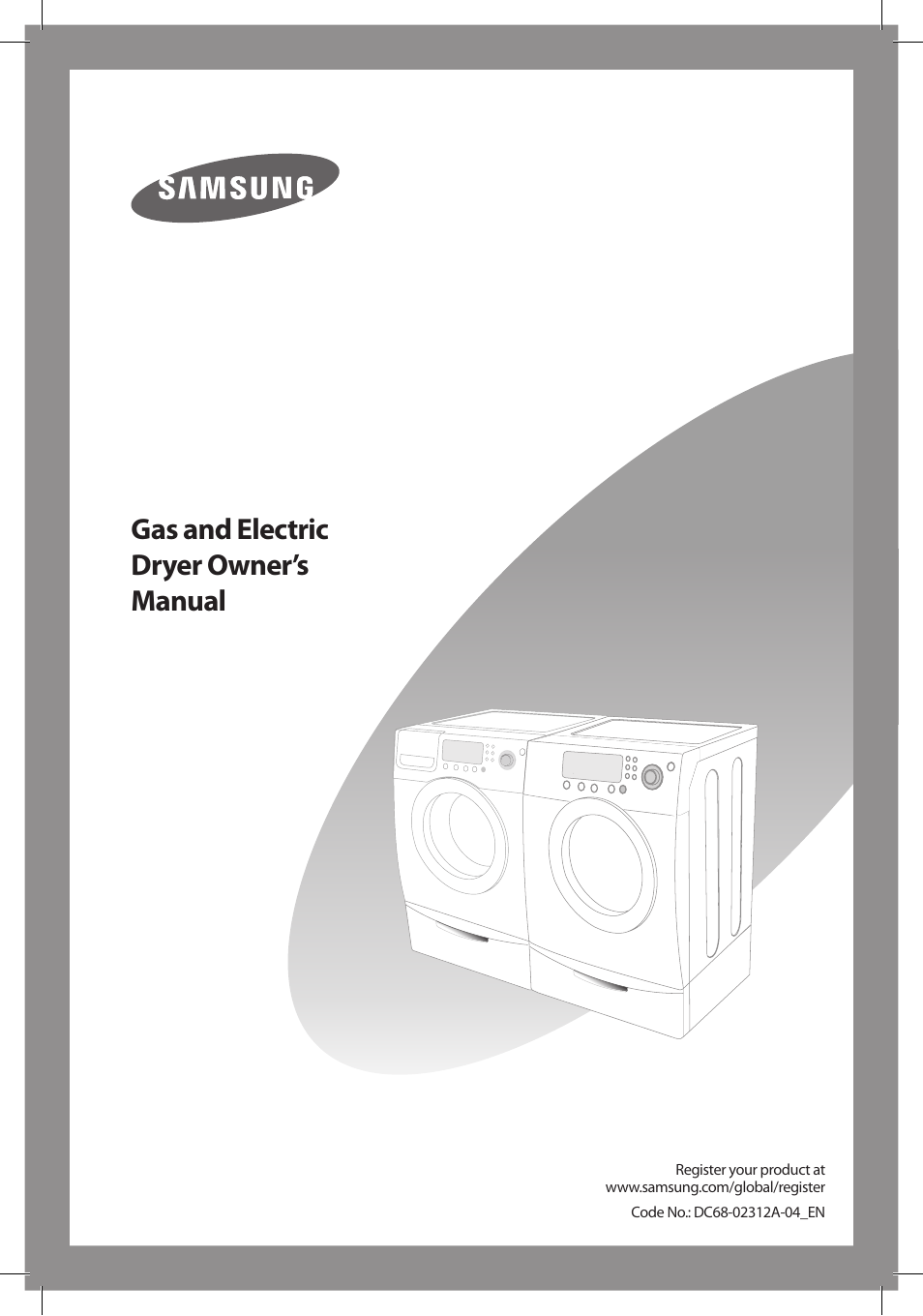 Samsung DC68-02312A-04 User Manual | 36 pages