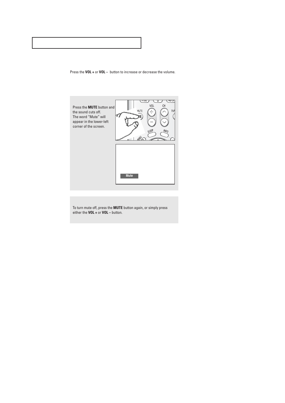 Adjusting the volume, Using the mute button | Samsung DynaFlat TX R2765 User Manual | Page 36 / 68