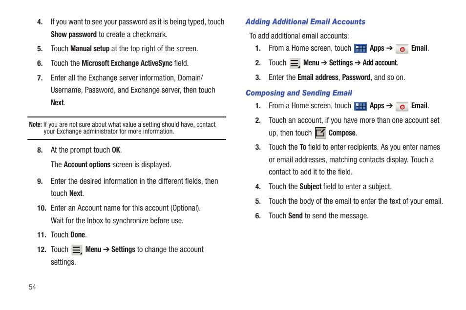 Samsung 8.9 User Manual | Page 58 / 176