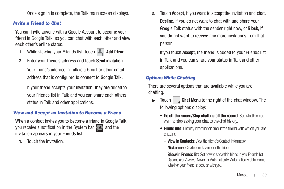 Samsung 8.9 User Manual | Page 63 / 176