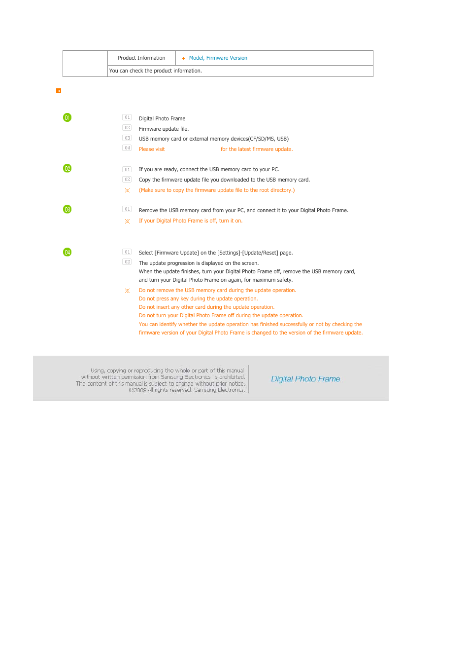 Samsung SPF-105P User Manual | Page 19 / 28