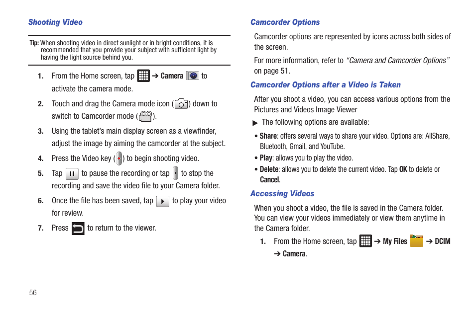 Samsung Galaxy Tab A3LSGHI987 User Manual | Page 60 / 146