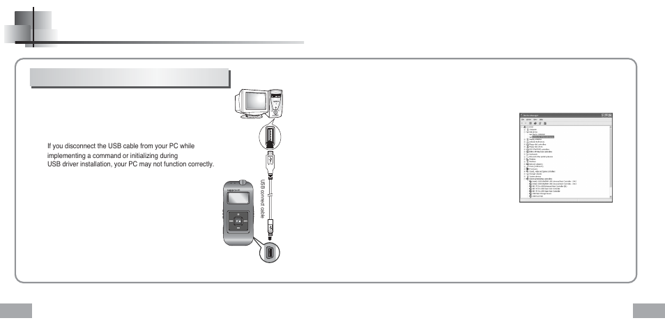 Connecting the yepp to a pc | Samsung YP-60 User Manual | Page 9 / 38