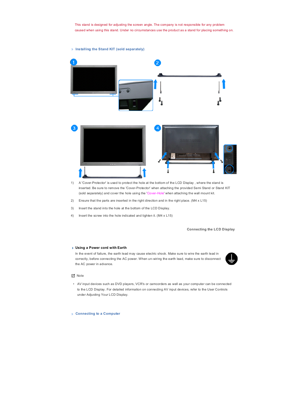 Samsung 320PX User Manual | Page 10 / 20