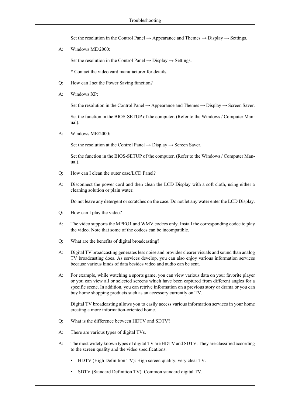 Samsung 400CXN User Manual | Page 112 / 132