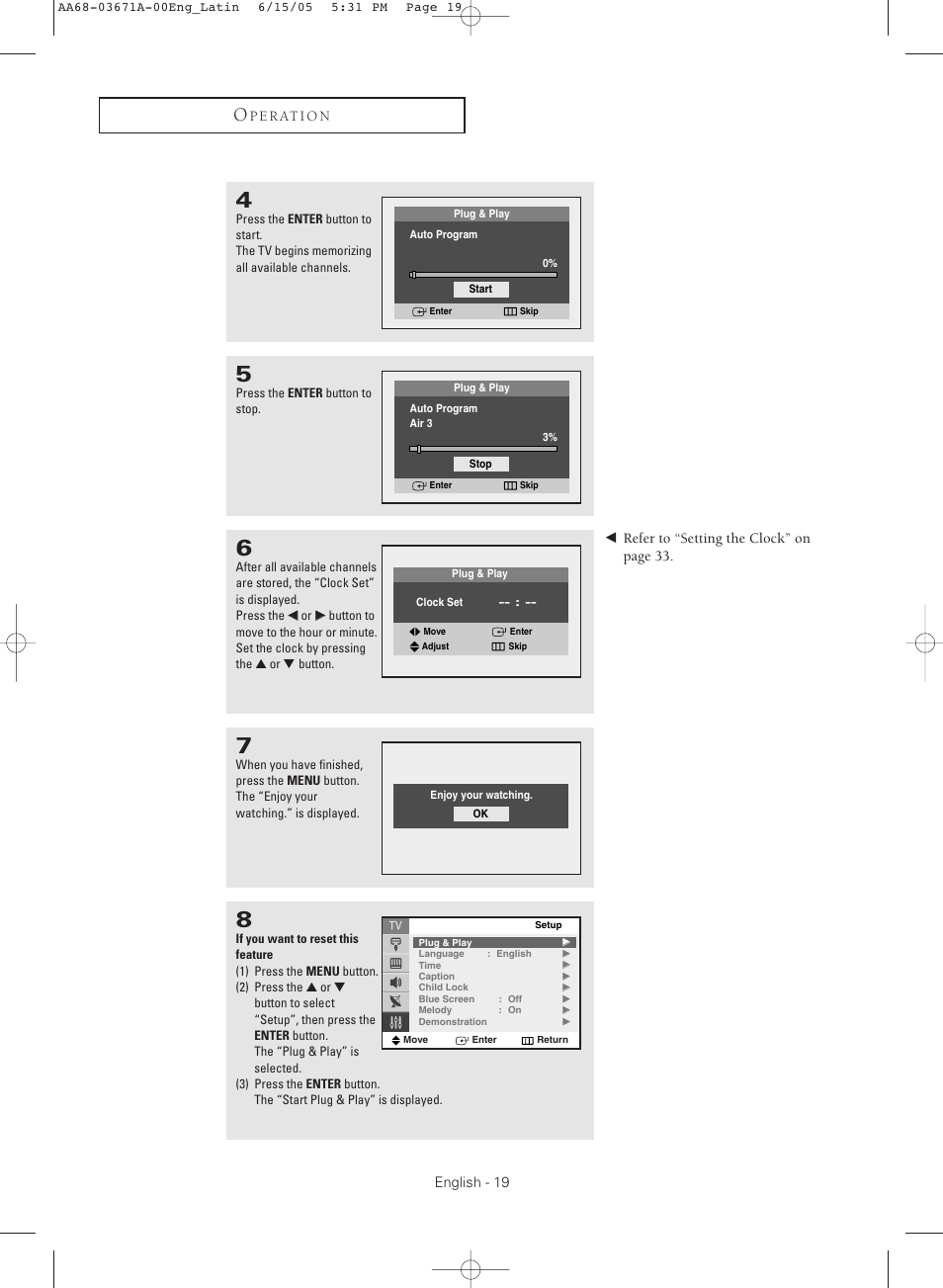 Samsung CL21M21  EN User Manual | Page 19 / 60