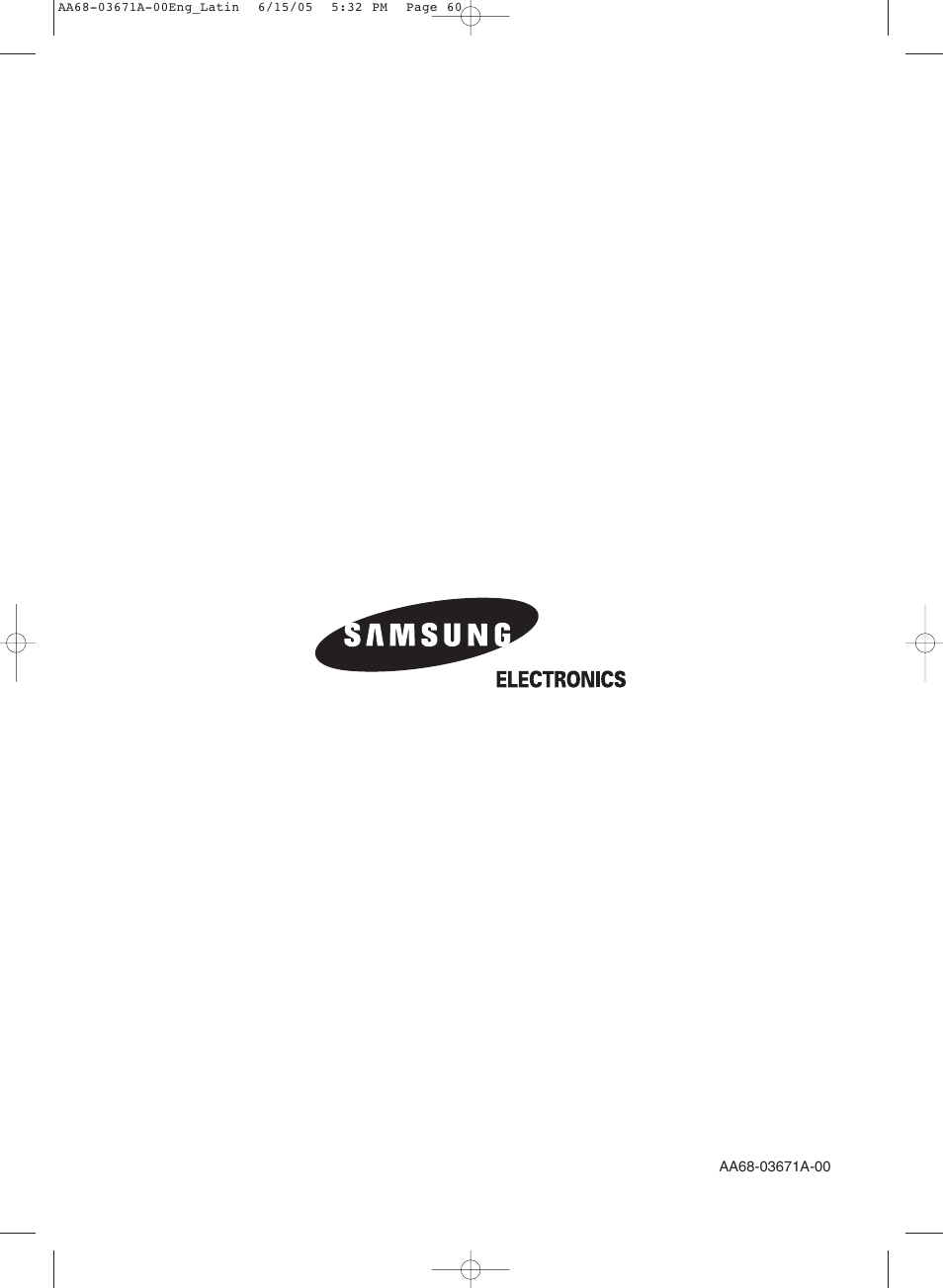 Samsung CL21M21  EN User Manual | Page 60 / 60