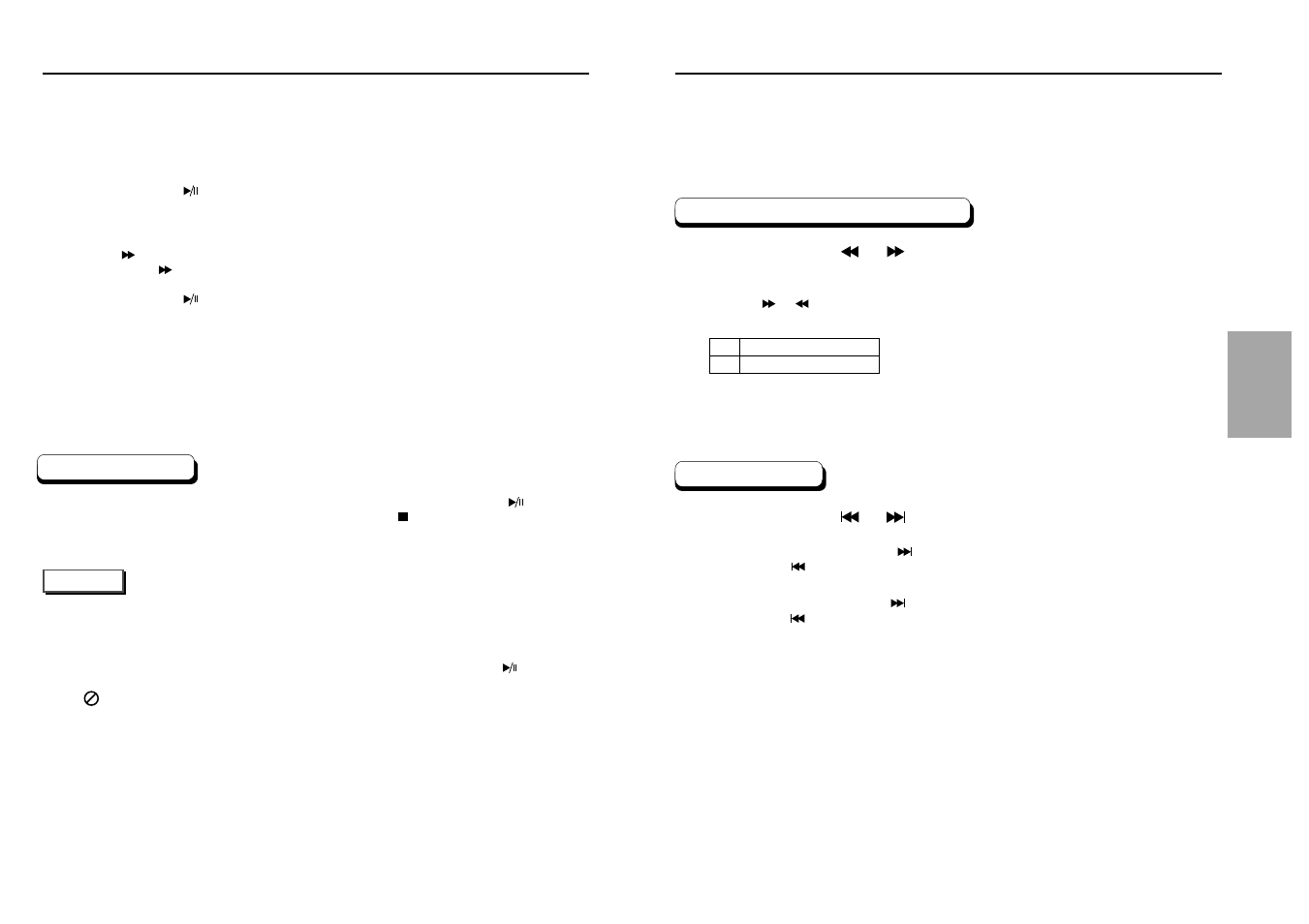 Using the search & skip functions, Playing a disc | Samsung DVD-P239 User Manual | Page 10 / 23