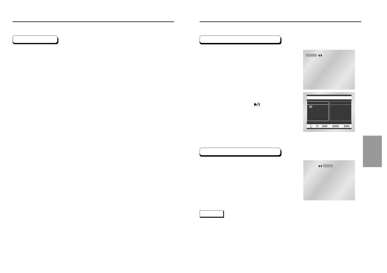 Program play & random play, Mp3/wma play | Samsung DVD-P239 User Manual | Page 18 / 23
