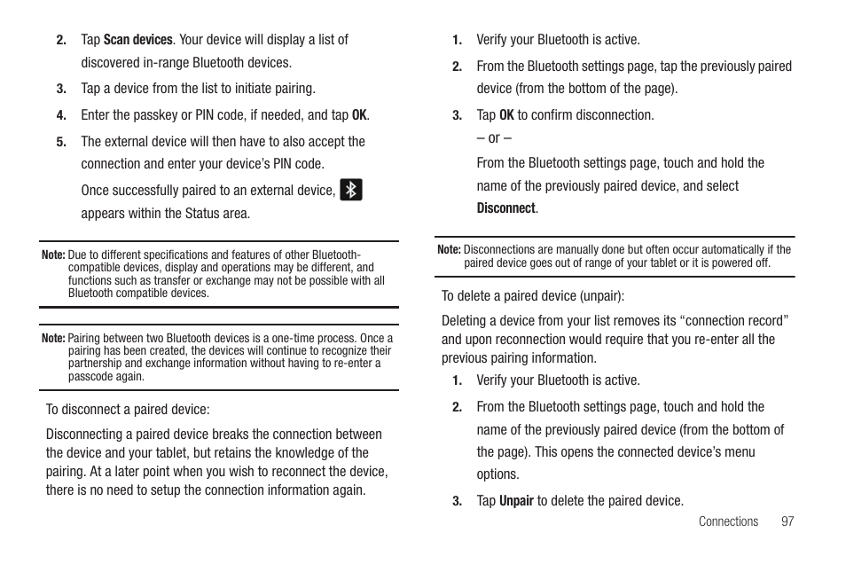 Samsung GALAXY Tab SGH-I987 User Manual | Page 101 / 149