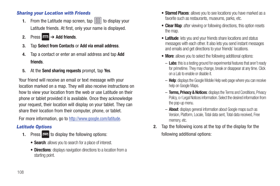 Samsung GALAXY Tab SGH-I987 User Manual | Page 112 / 149