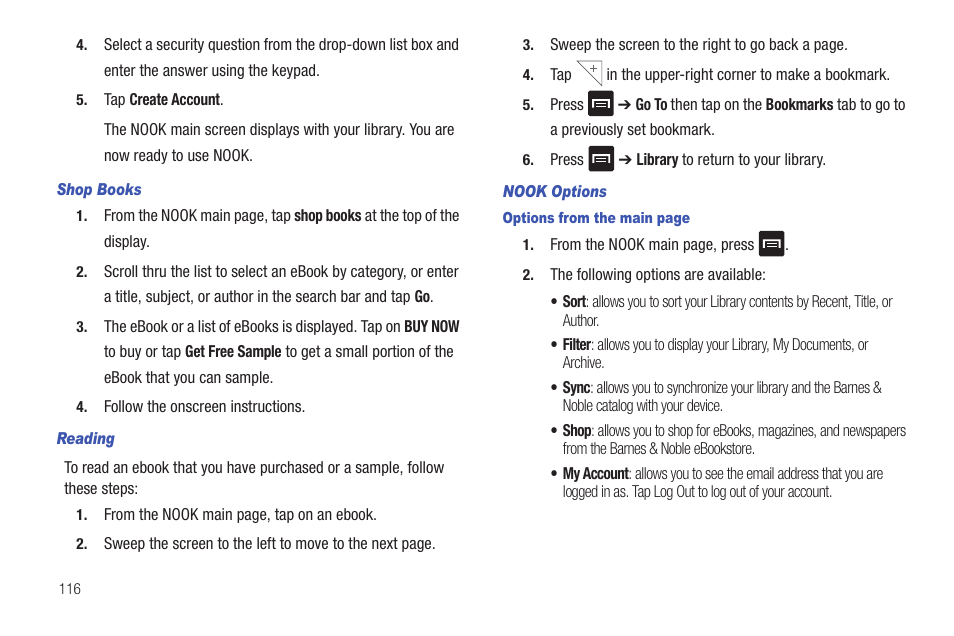 Samsung GALAXY Tab SGH-I987 User Manual | Page 120 / 149