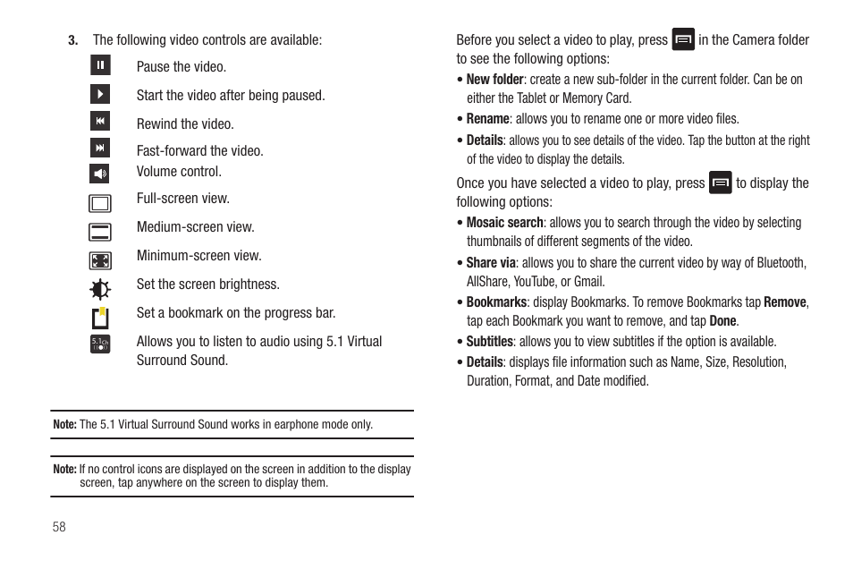 Samsung GALAXY Tab SGH-I987 User Manual | Page 62 / 149