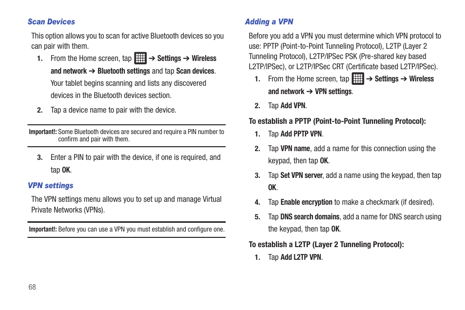 Samsung GALAXY Tab SGH-I987 User Manual | Page 72 / 149