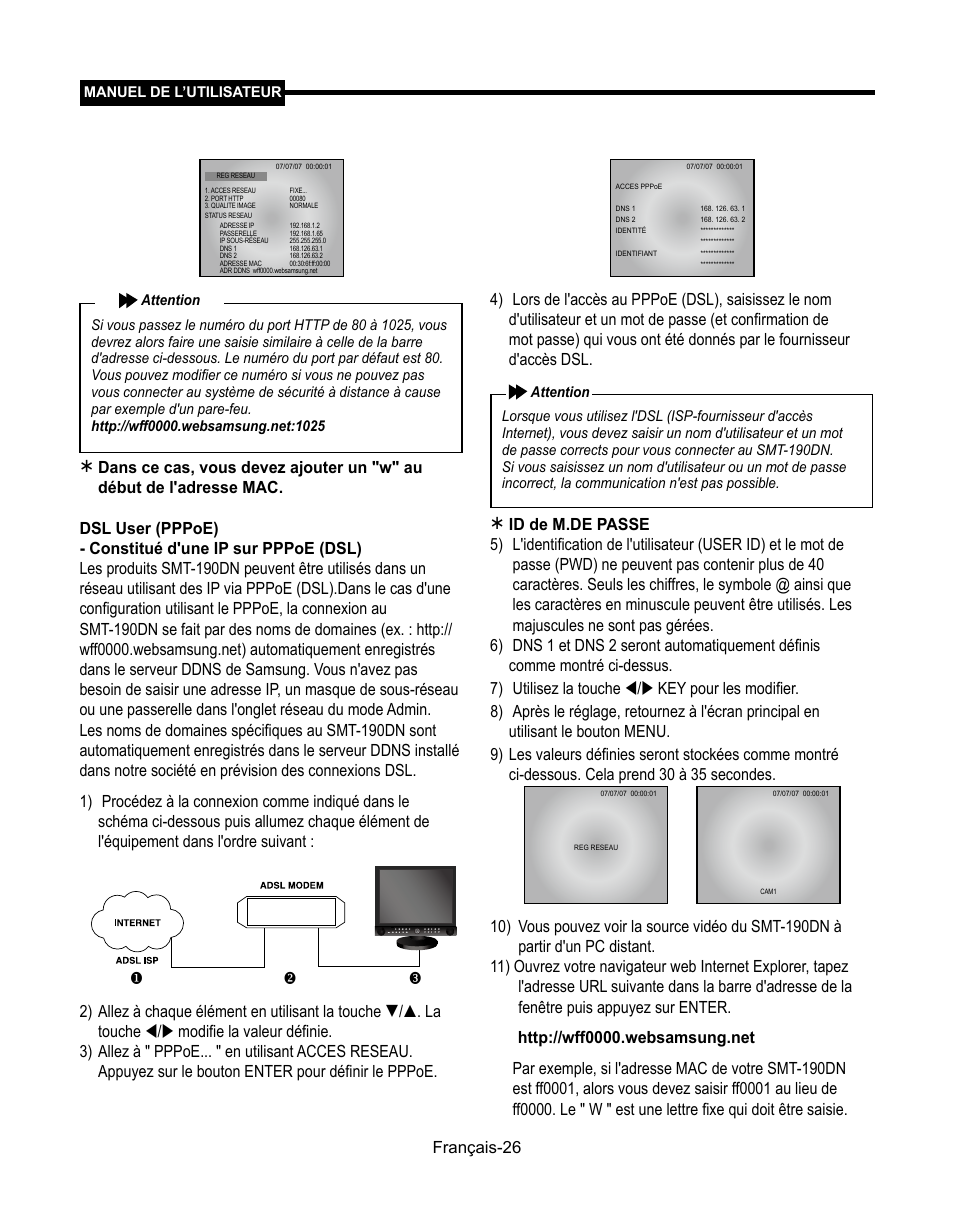 Français-6 | Samsung SMT-190Dx User Manual | Page 94 / 354