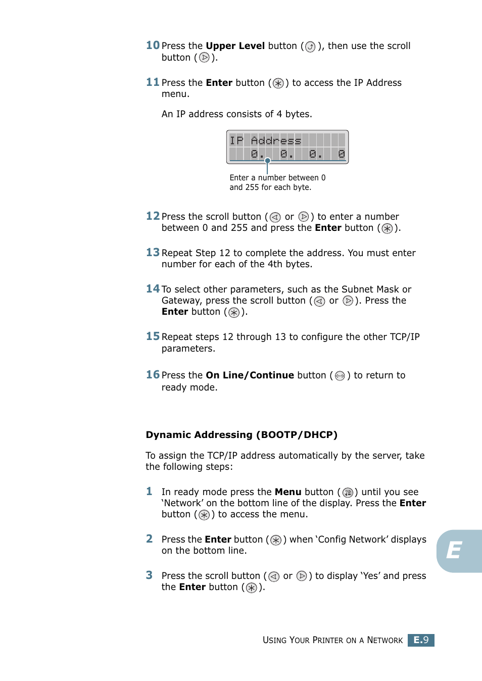 Samsung CLP 550 User Manual | Page 253 / 289