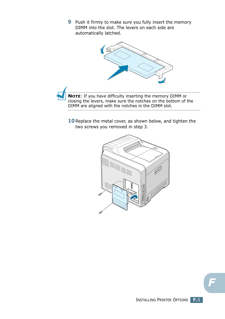 Samsung CLP 550 User Manual | Page 263 / 289