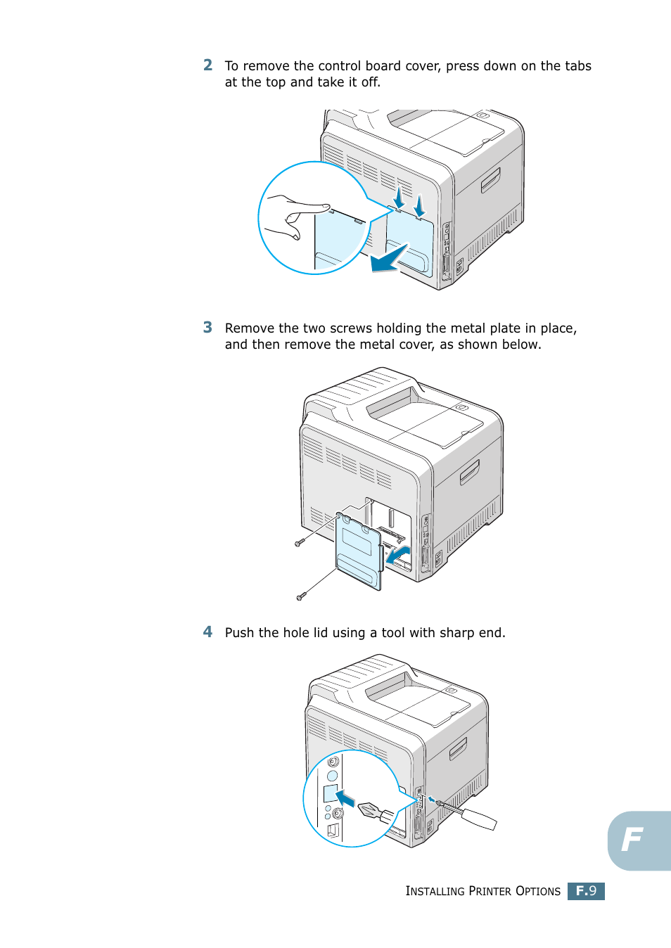 Samsung CLP 550 User Manual | Page 267 / 289