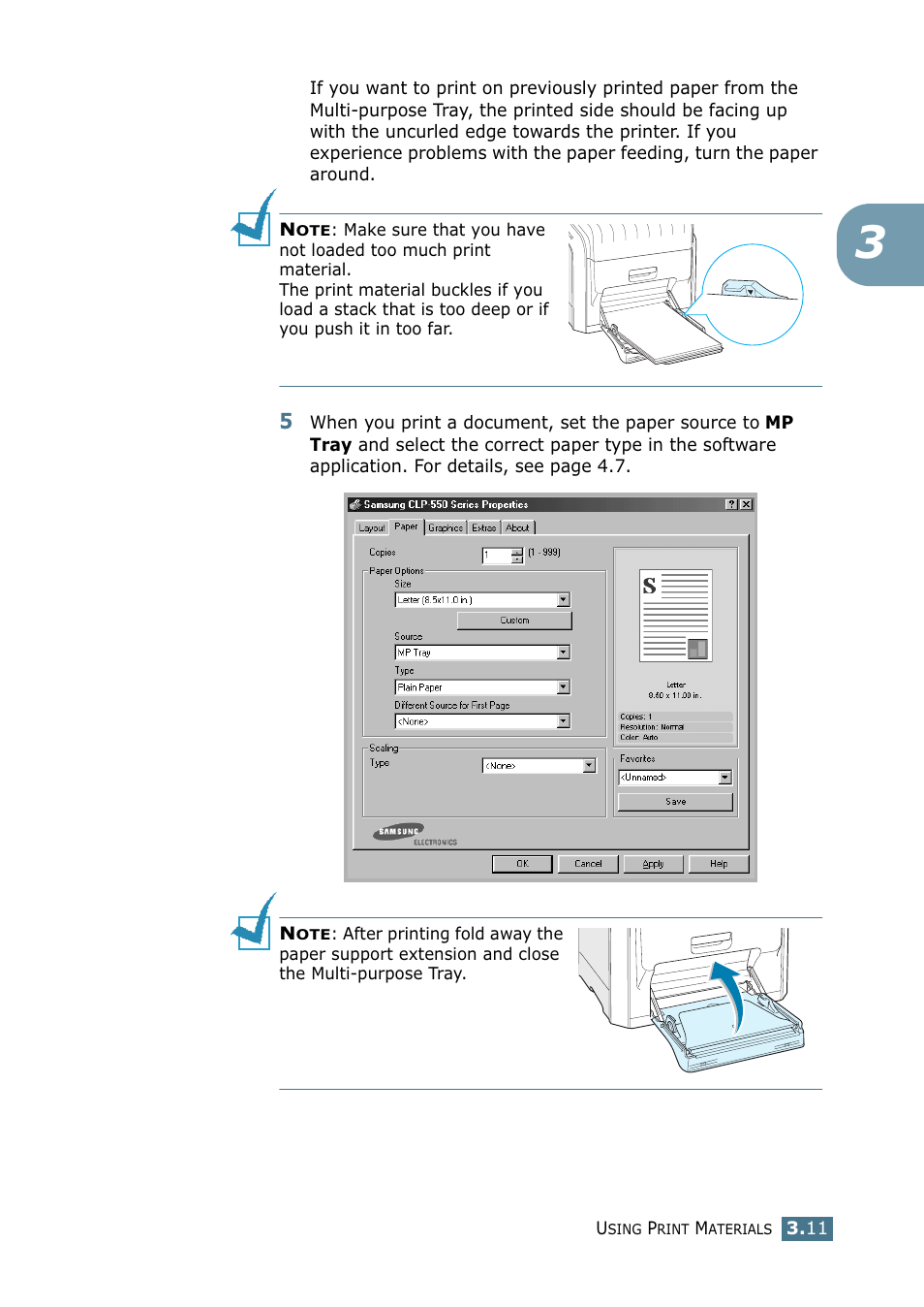 Samsung CLP 550 User Manual | Page 87 / 289