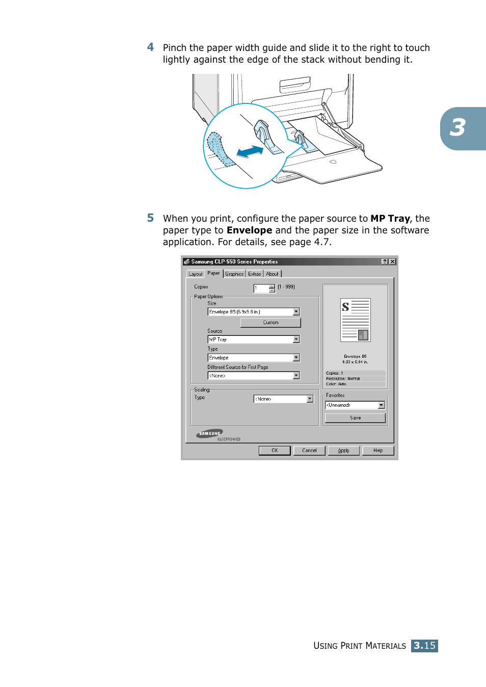 Samsung CLP 550 User Manual | Page 91 / 289