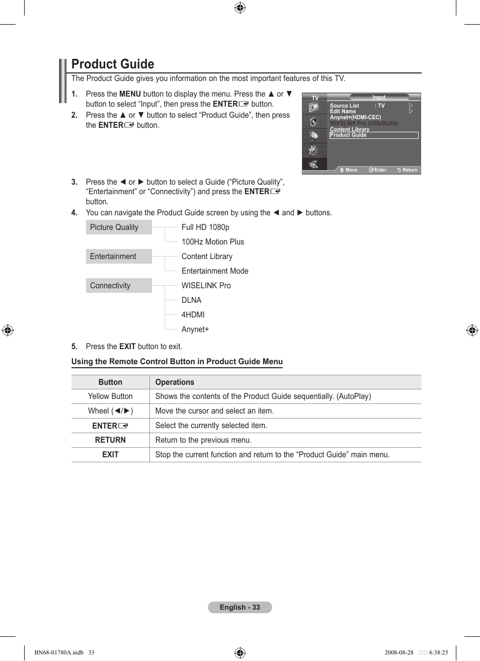 Product guide | Samsung BN68-01780A-00 User Manual | Page 35 / 79