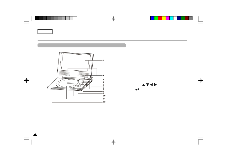 Description-front panel | Samsung DVD-L75/L70 User Manual | Page 12 / 60
