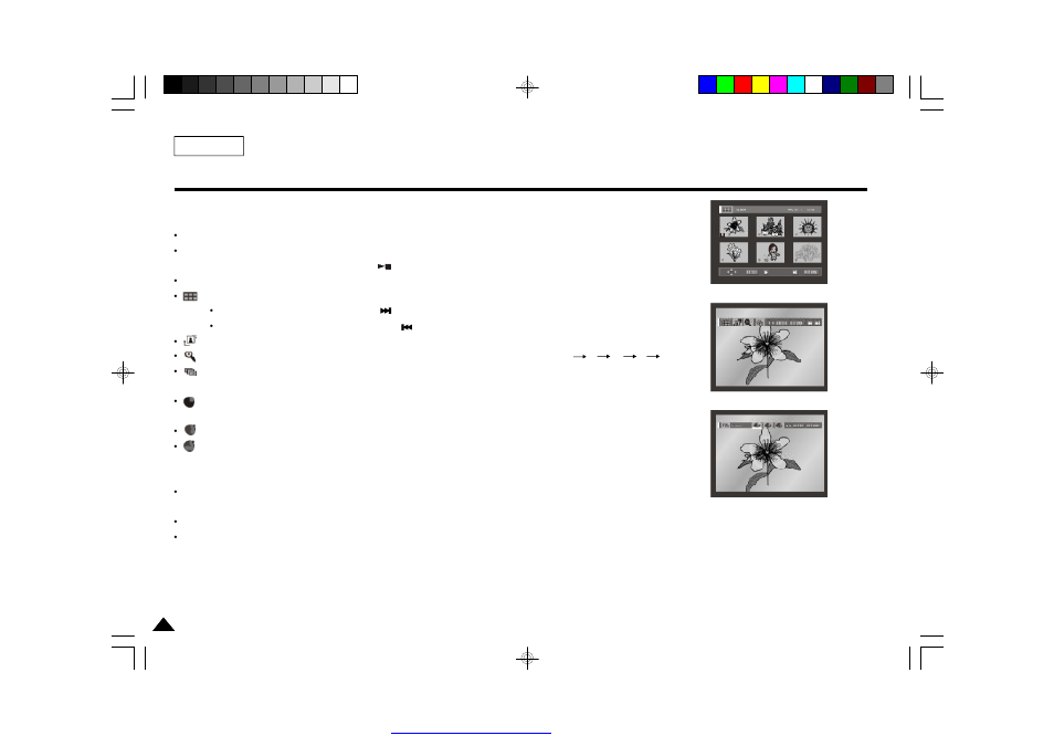 Picture cd playback | Samsung DVD-L75/L70 User Manual | Page 40 / 60