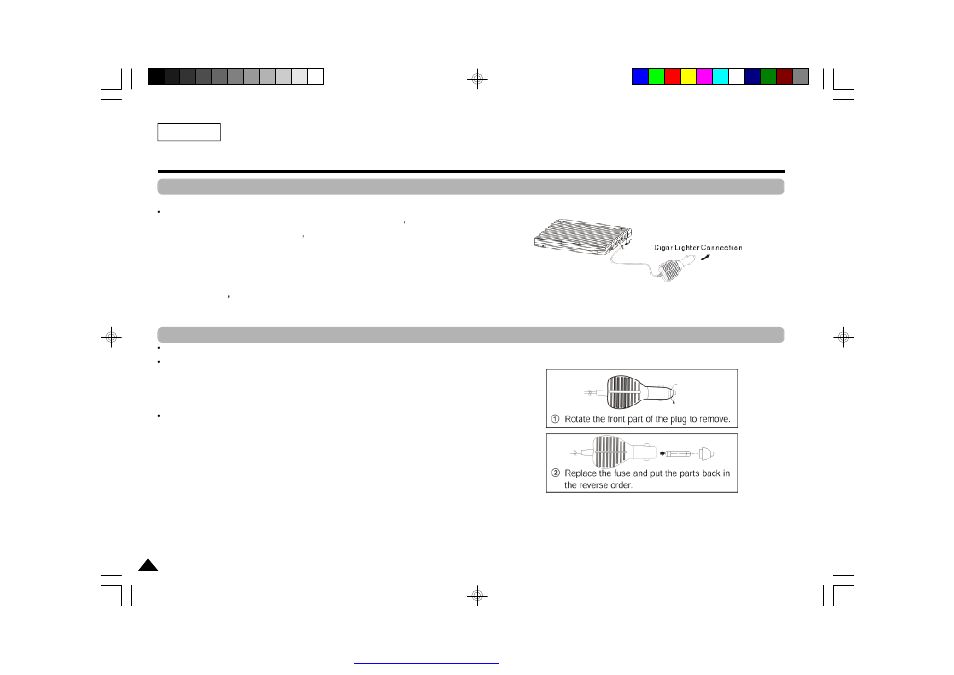 Car power adapter | Samsung DVD-L75/L70 User Manual | Page 56 / 60
