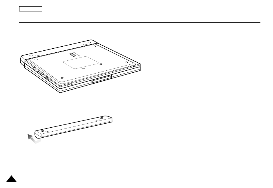 Bottom view | Samsung DVD-L1200 User Manual | Page 14 / 65