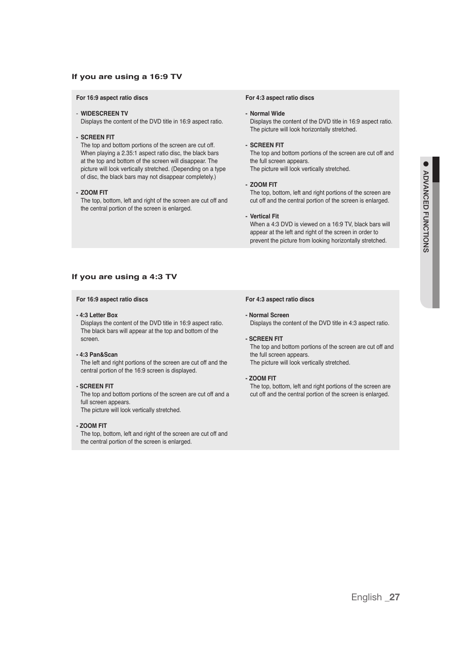 English _27 | Samsung DVD-1080P9 User Manual | Page 27 / 68