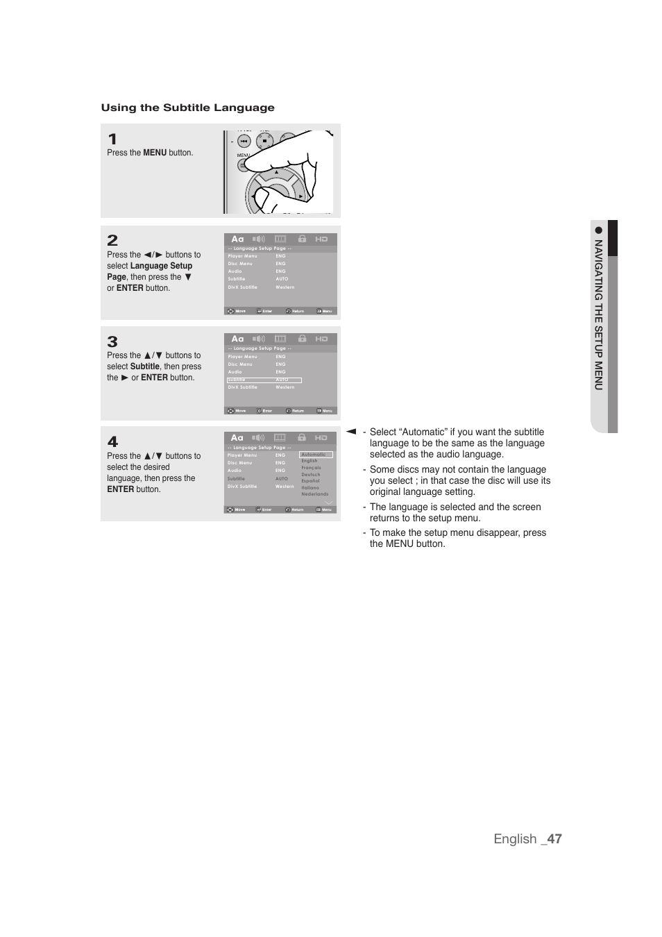 English _47 | Samsung DVD-1080P9 User Manual | Page 47 / 68